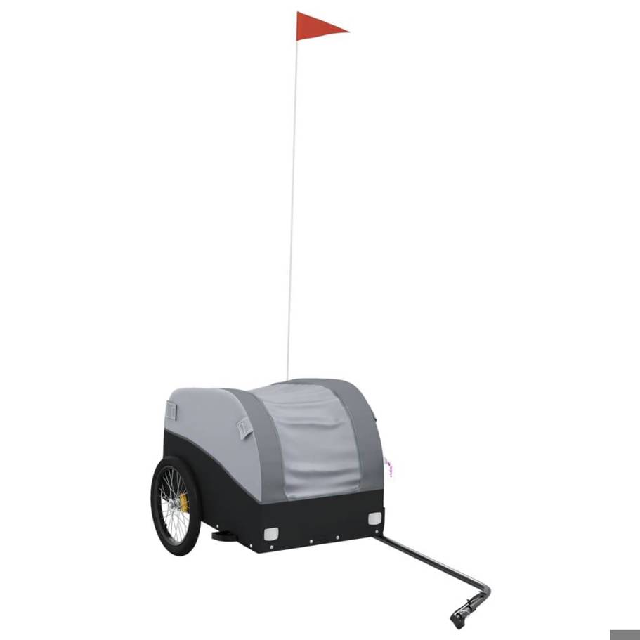 VIDA XL - vidaXL Fahrradanhänger Eisen (bis 30 kg Tragfähigkeit)