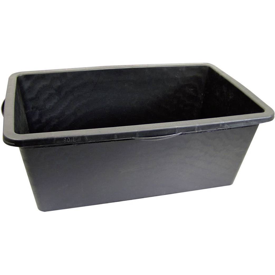 Berger & Schröter - 30896, Kunststoff Wanne (Schwarz, BxHxT 730x300x430)