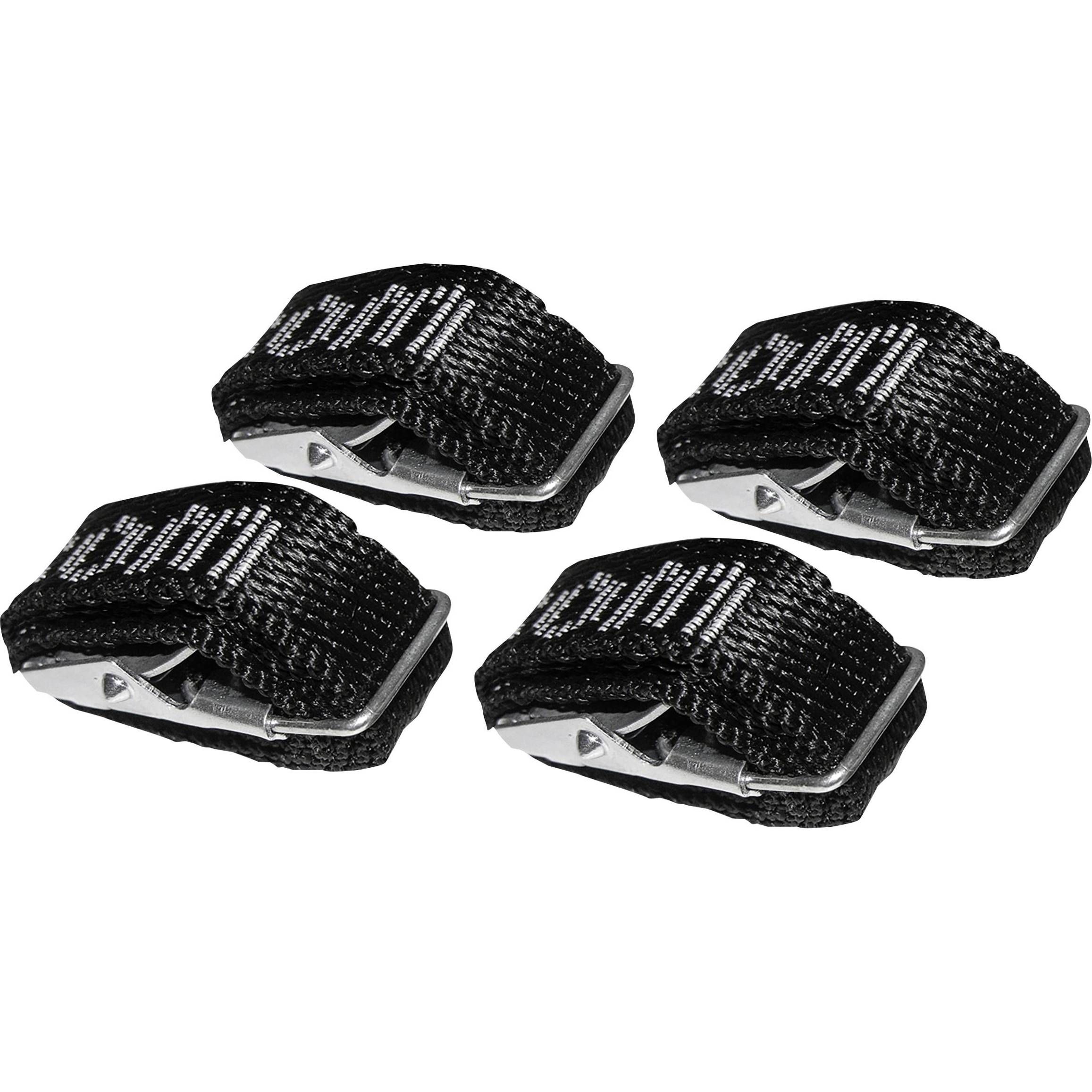 Eufab - 12027 - Nylon Fahrradträger-Spanngurte (48 x 1.5 x 1 cm)