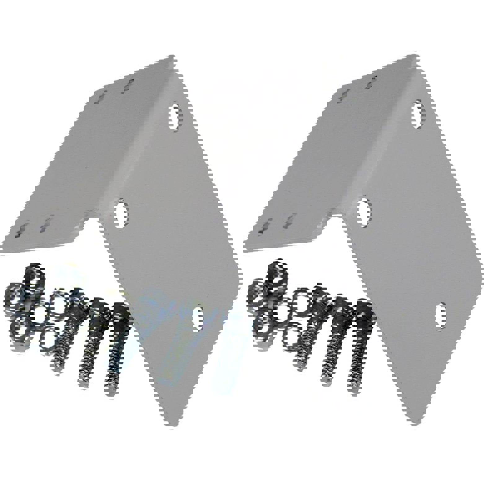 Berger & Schröter - 30727 Halteplatte (Silber-Grau, Belastbar bis 2700kg)
